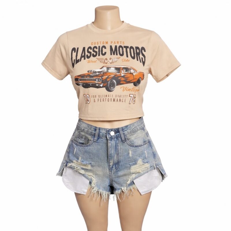 "Passenger Princess" Crop Top