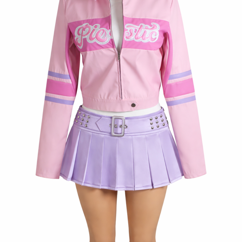 "Pretty In Pink" Leather Jacket