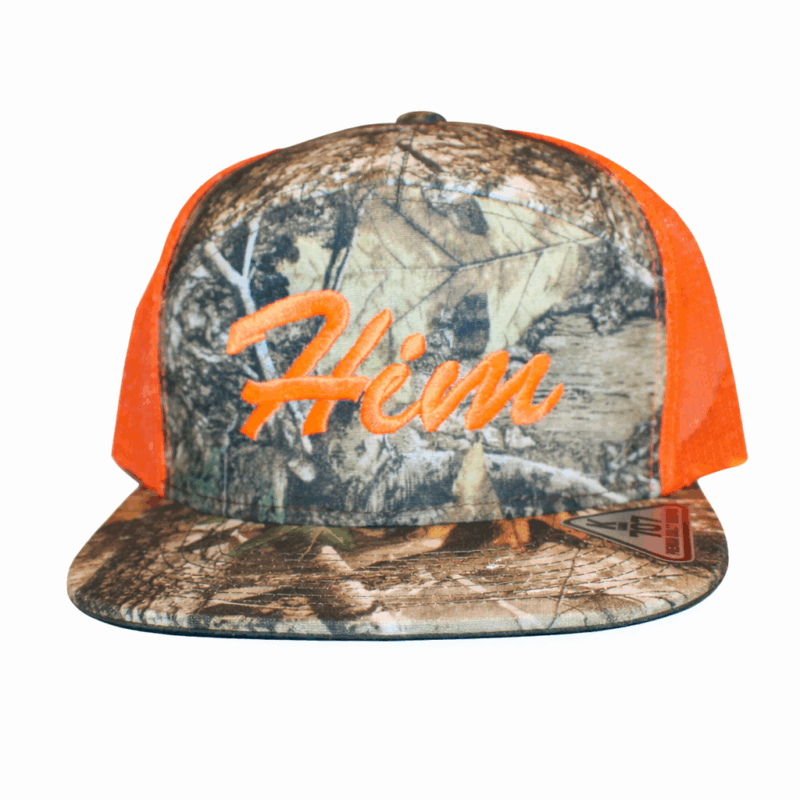 "Him" Camo Trucker Hat