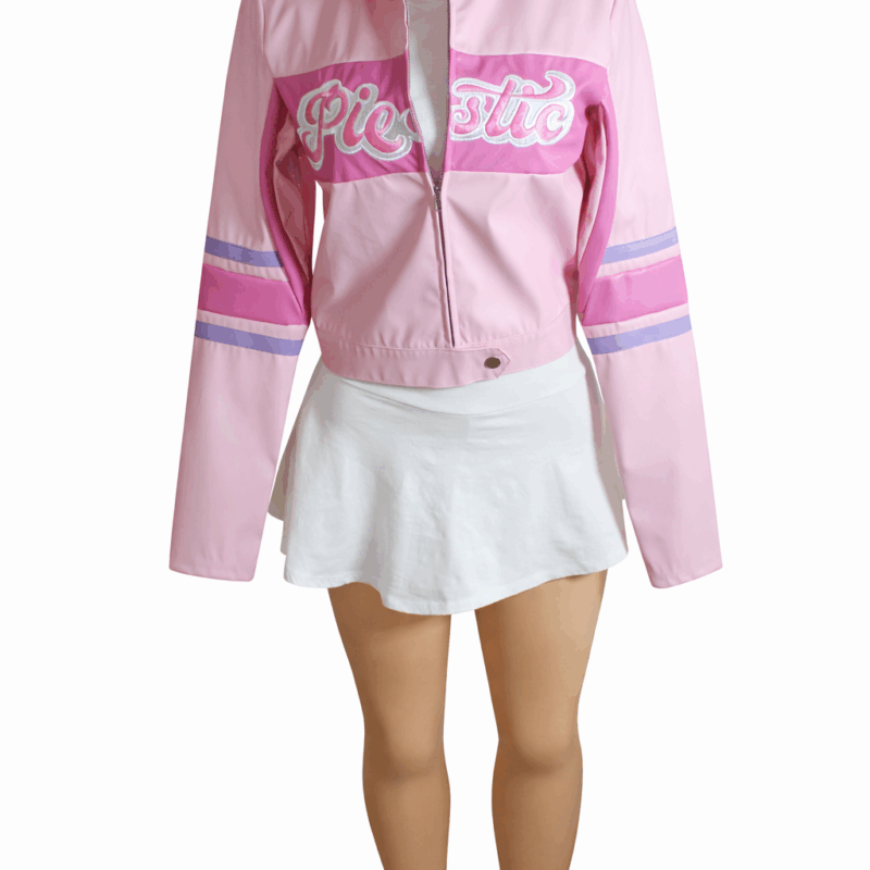 "Pretty In Pink" Leather Jacket