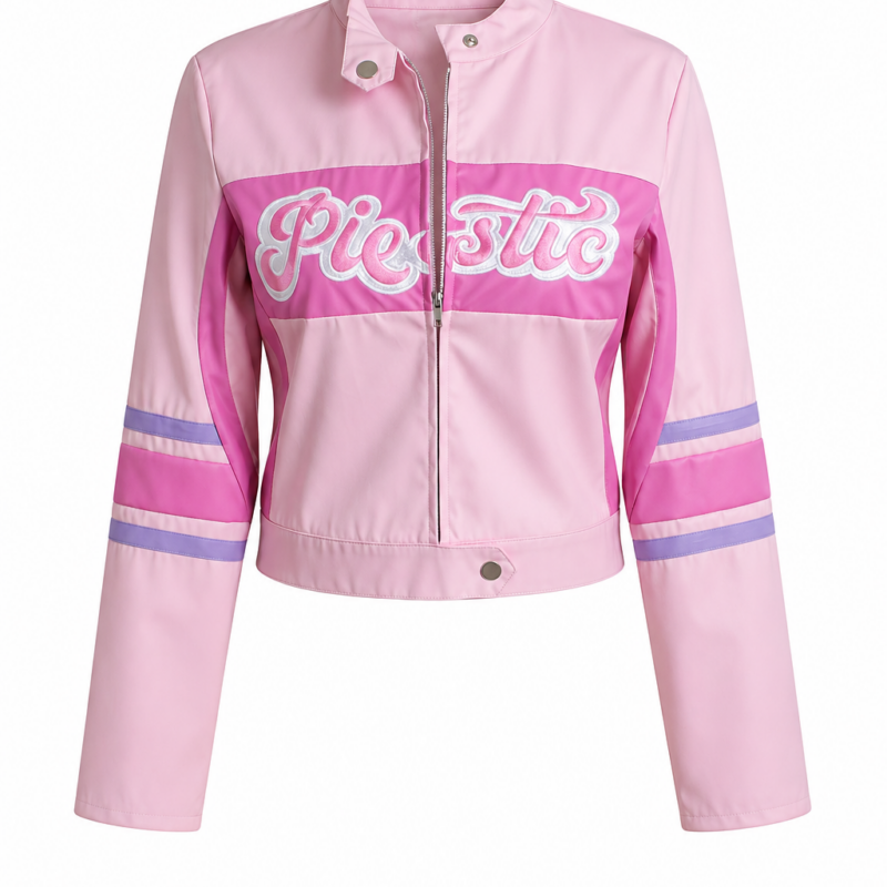 "Pretty In Pink" Leather Jacket